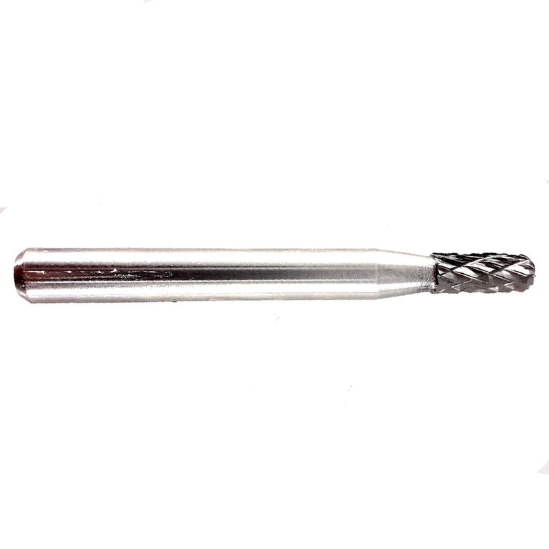 Lima Rotativa Cilíndrica com Raio em Metal Duro MD 4,00mm 45,0016 ROCAST