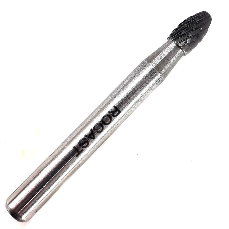 Lima Rotativa Oval em Metal Duro MD 6,00mm 45,0059 ROCAST