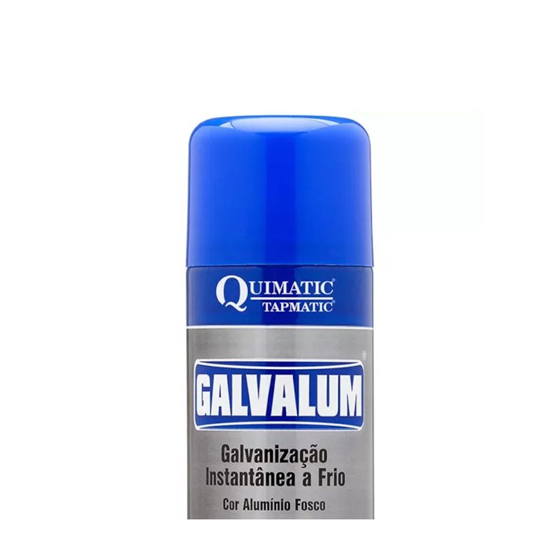 Galvalum Galvanização Aluminizada a Frio em Spray 300mL DN1 - Quimatic Tapmatic