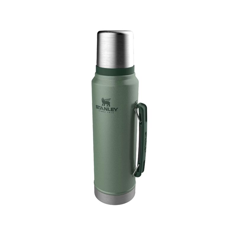 Garrafa Térmica Classic Hammertone Green 1L - STANLEY