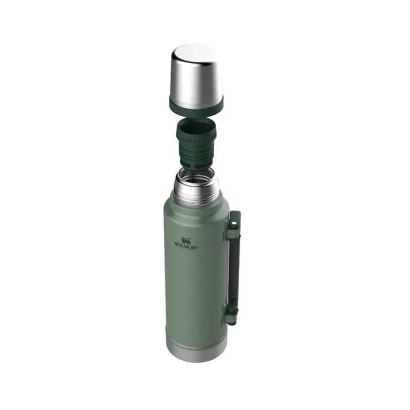 Garrafa Térmica Classic Hammertone Green 1L - STANLEY
