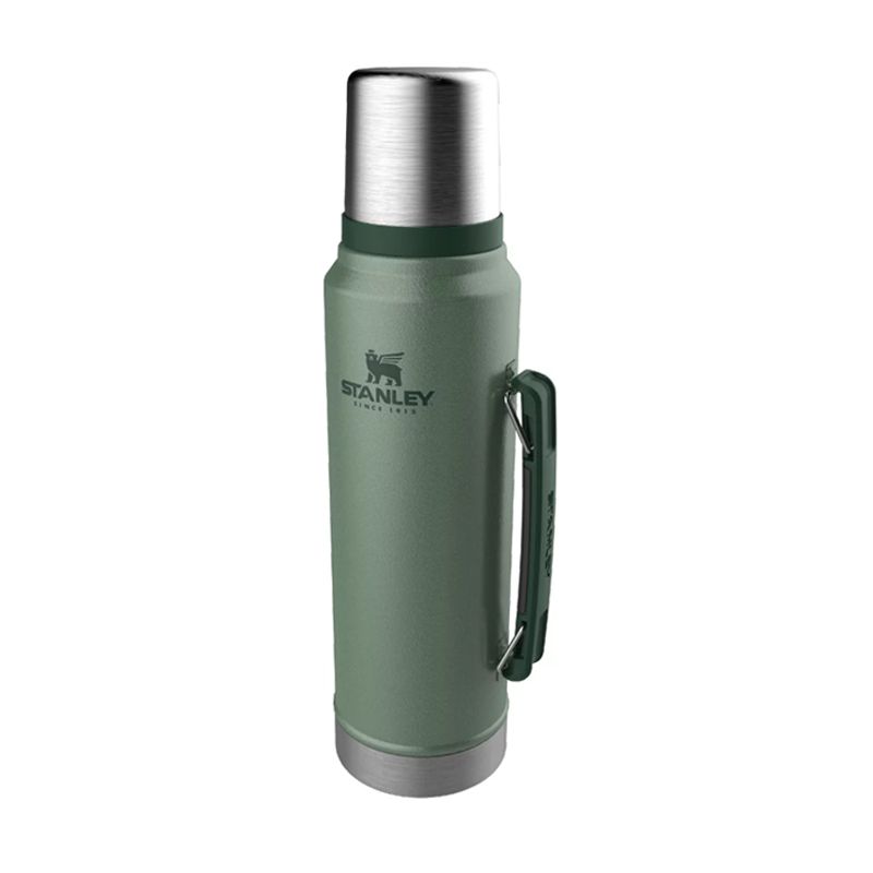 Garrafa Térmica Classic Hammertone Green 1L - STANLEY