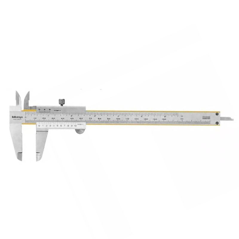Paquímetro Analógico Universal Revest. de Titânio 200mm x 0,02mm - 530-118B-10 - Mitutoyo