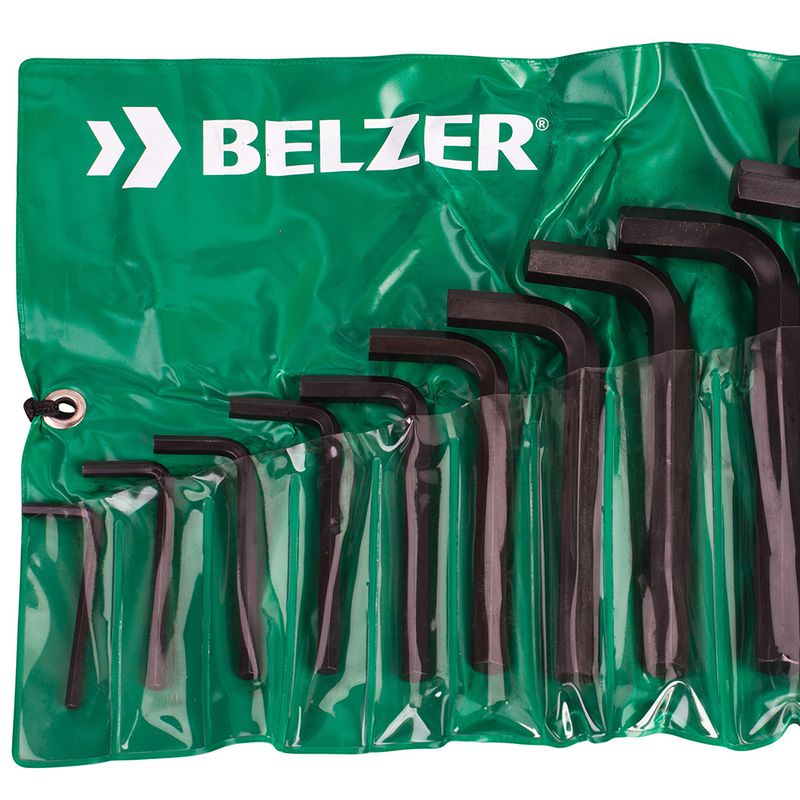 Jogo de Chave Allen 12 peças (5/32'' à 7/8'') Belzer