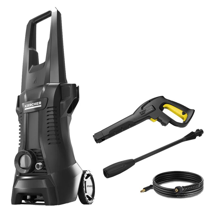 Lavadora de Alta Pressão 1600psi K2 Black Karcher 110V