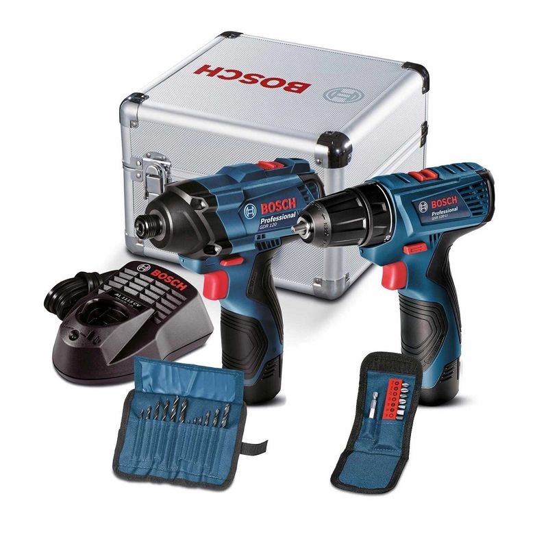 Kit Furadeira/Parafus. GSR 120-Li + Parafus. GDR 120-Li + Bolsa de Transporte - Bosch