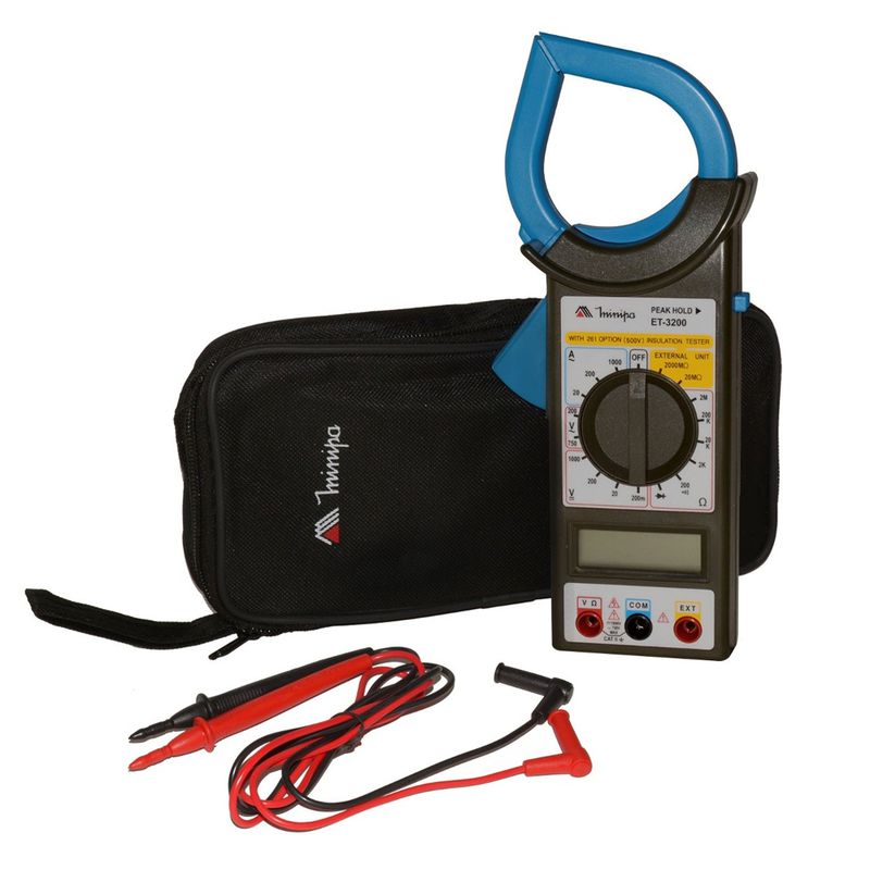Alicate Amperimetro Digital ET-3200A - Minipa