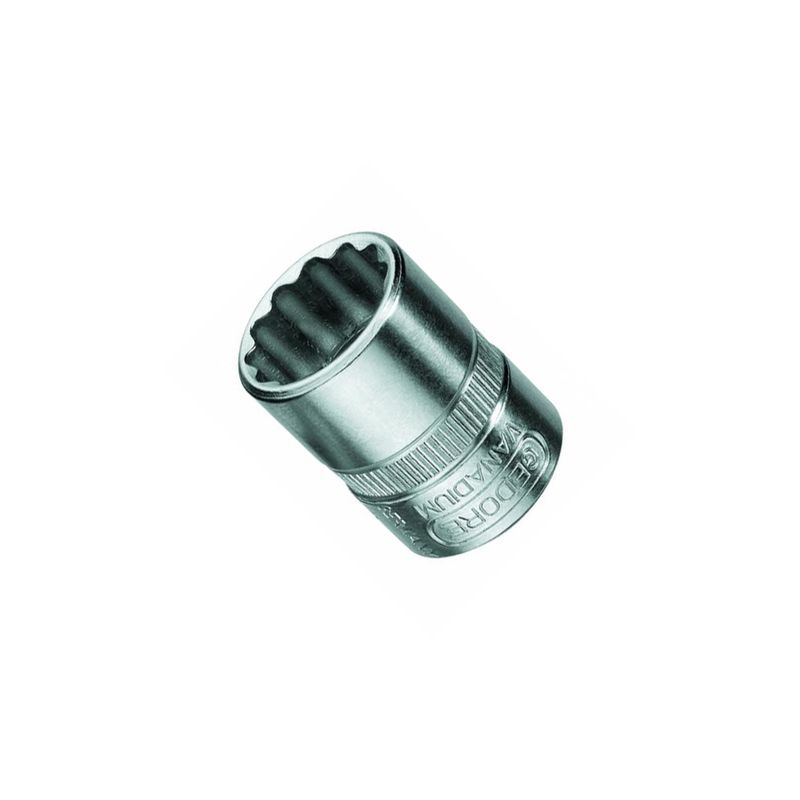 Soquete Estriado 1/4''x16'' (Ref. D 20-7/16'') - GEDORE