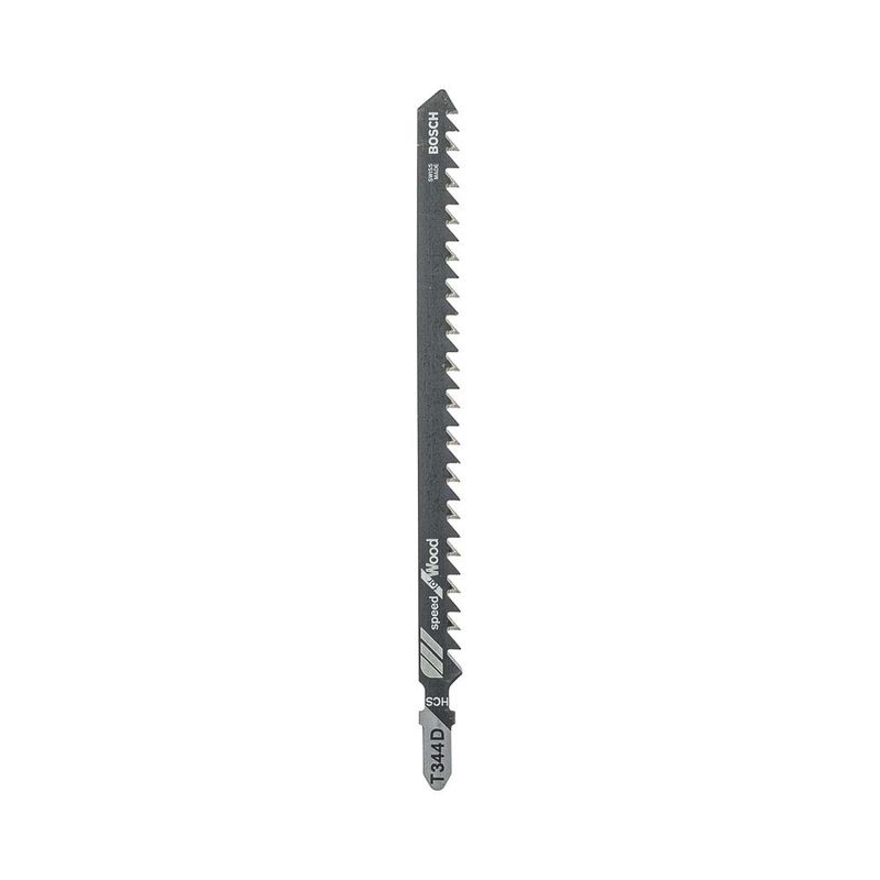 Lâmina serra tico tico Bosch T344D Speed for wood 5pçs