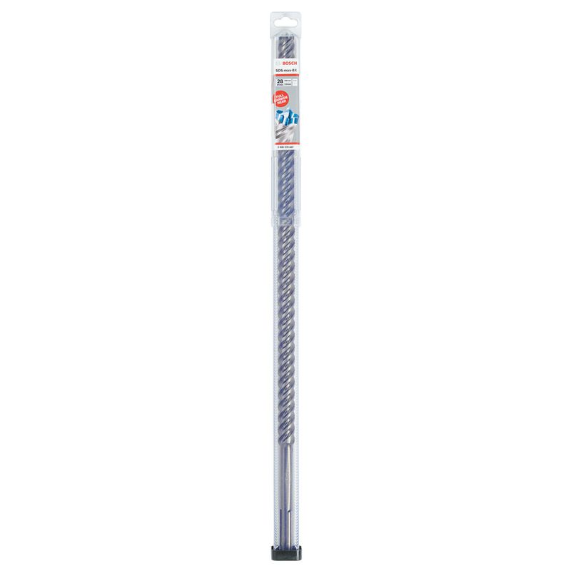 Broca para concreto Bosch SDS Max-8X Ø28 x 600 x 720 mm