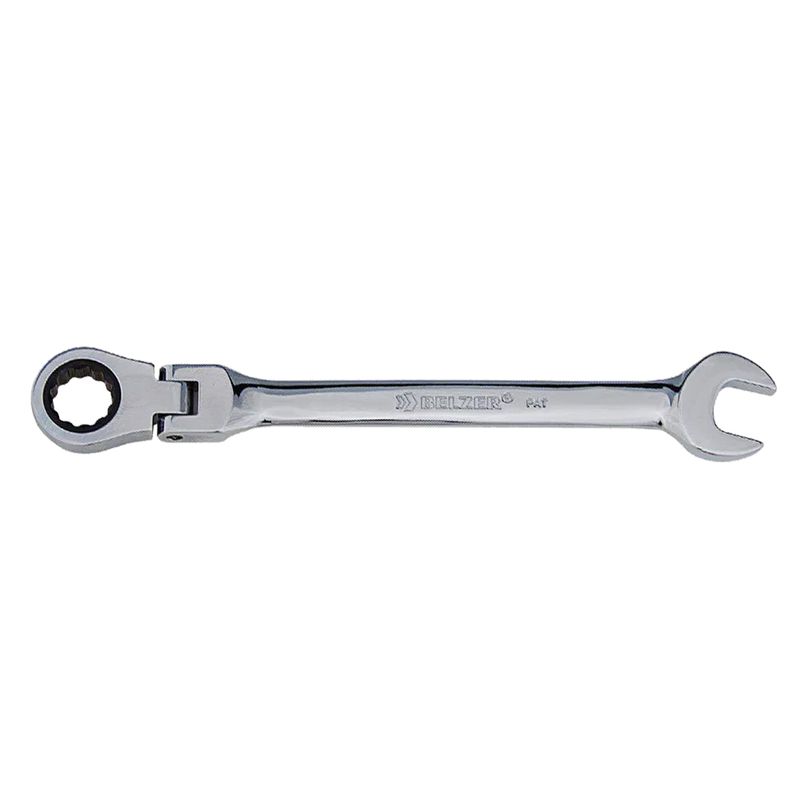 Chave Combinada com Catraca Cabeça Flexível 18mm - Belzer