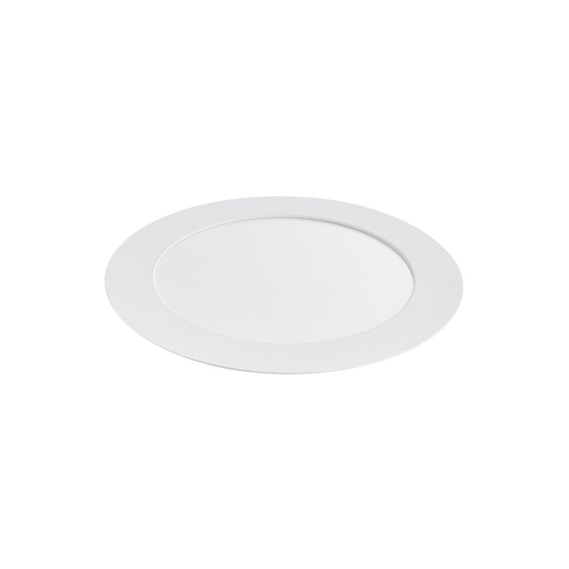 Plafon LED Branco Redondo de Embutir 18W 6.500K - Noll