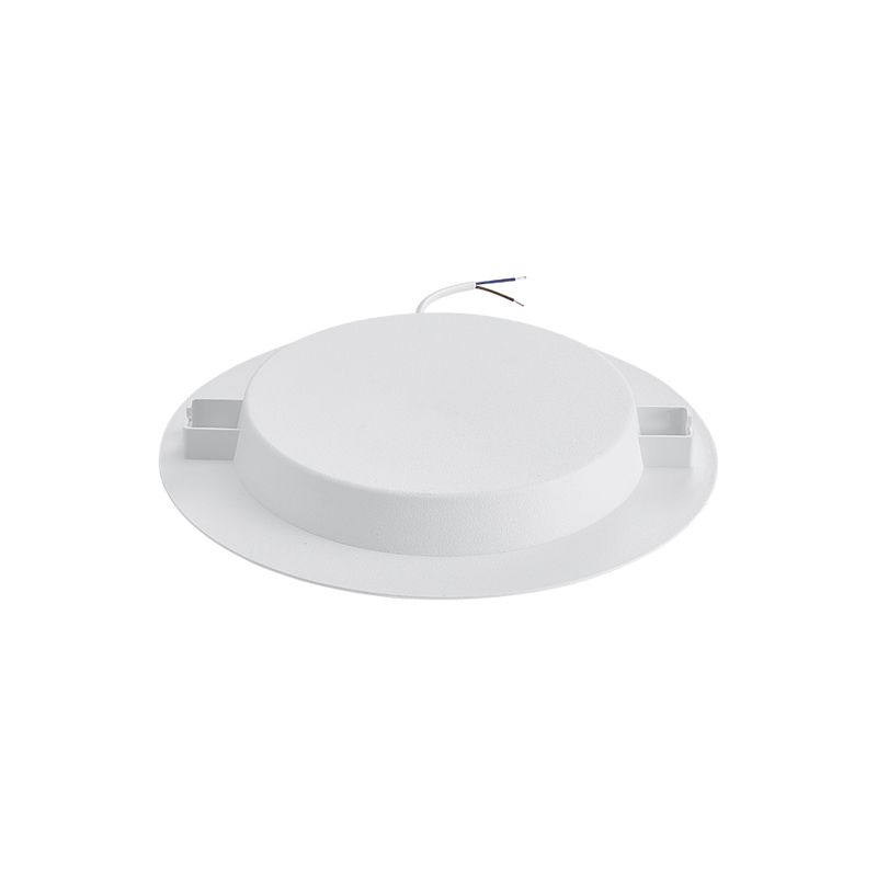 Plafon LED Branco Redondo de Embutir 18W 3.000K - Noll