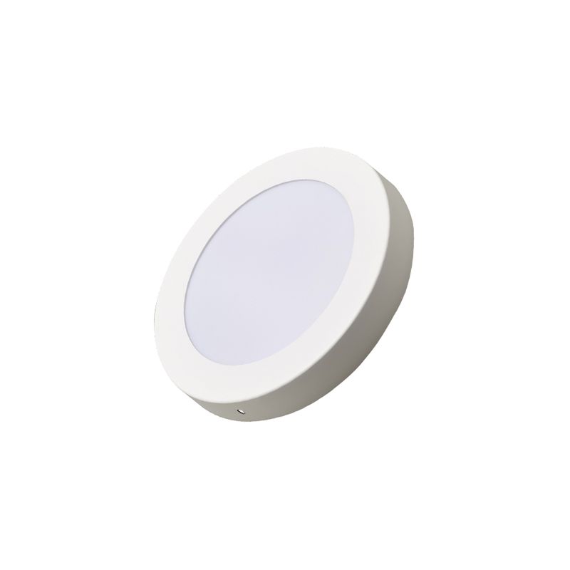 Plafon LED Branco Redondo de Sobrepor 18W 6.500K - Noll