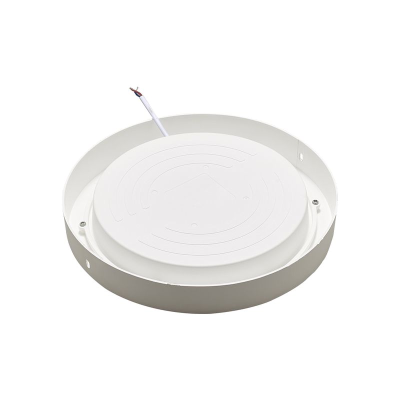 Plafon LED Branco Redondo de Sobrepor 24W 6.500K - Noll
