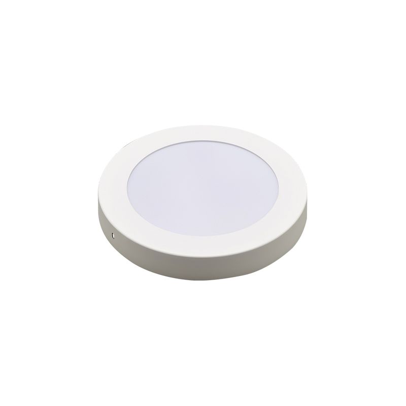 Plafon LED Branco Redondo de Sobrepor 18W 3.000K - Noll