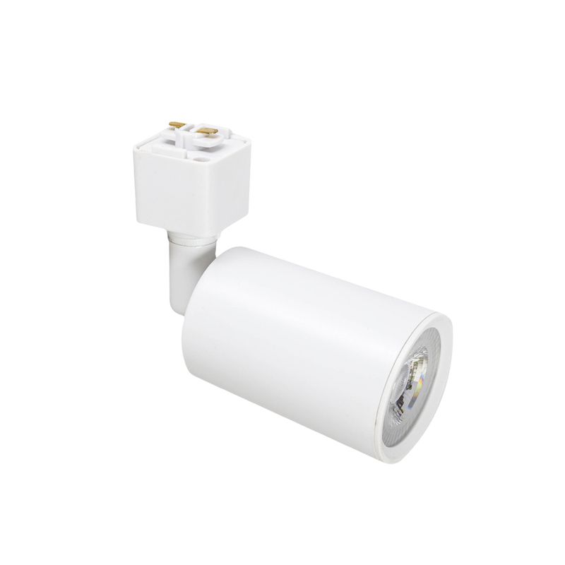 Spot LED Para Trilho Branco 7W 3.000K - Noll