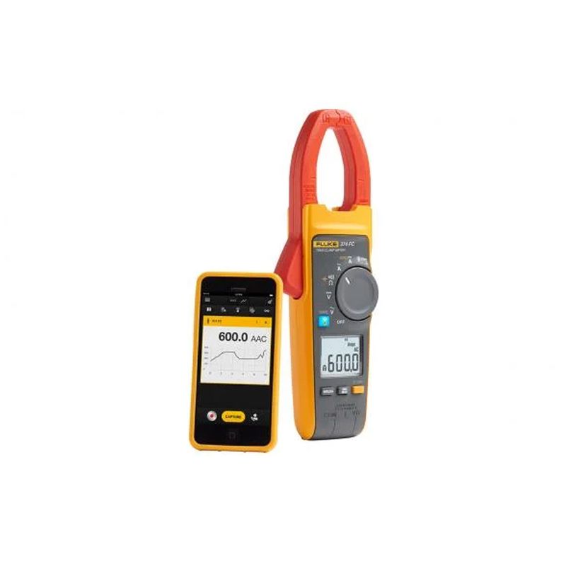 Alicate Amperímetro True-RMS CA/CC 374 FC - Fluke 