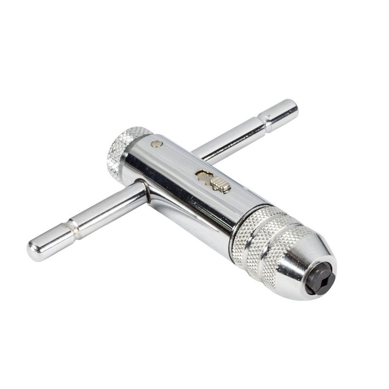 Vira Macho Tipo T Curto com Catraca N1 M3 M10mm 1/8 á 3/8pol 27,0011 ROCAST