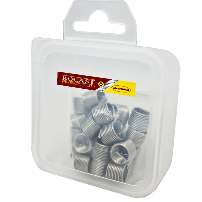 Inserto Roscas Postiças M 1,5 x Bitola M12 x 1,75 Passo/FPP 117,0005 ROCAST