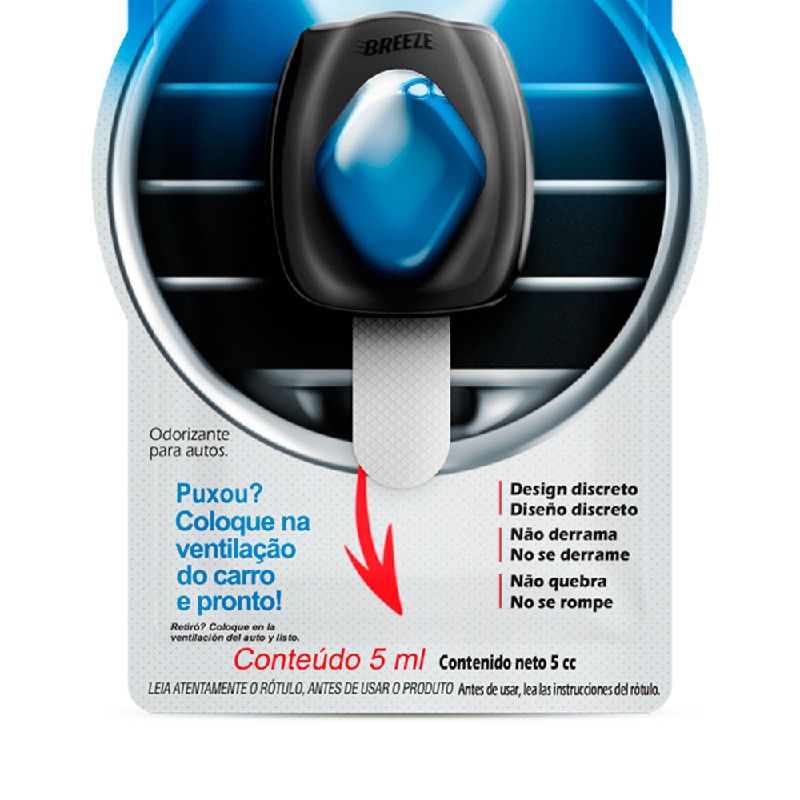 Odorizante Breeze Sensations Ocean 5 mL - Proauto
