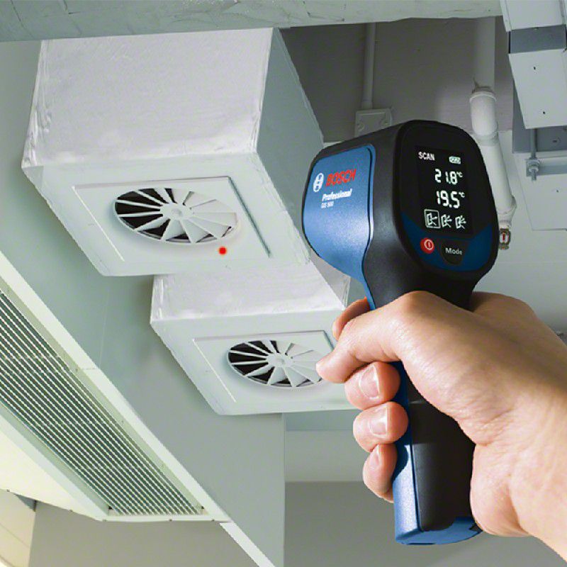 Termômetro Infravermelho de Superfiície até 500 ºC GIS 500 Bosch 