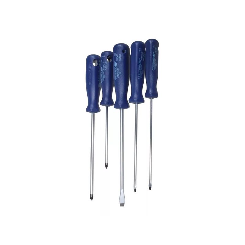Jogo de Chaves Fenda/Phillips 150 - 160 S3 5 Peças - GEDORE