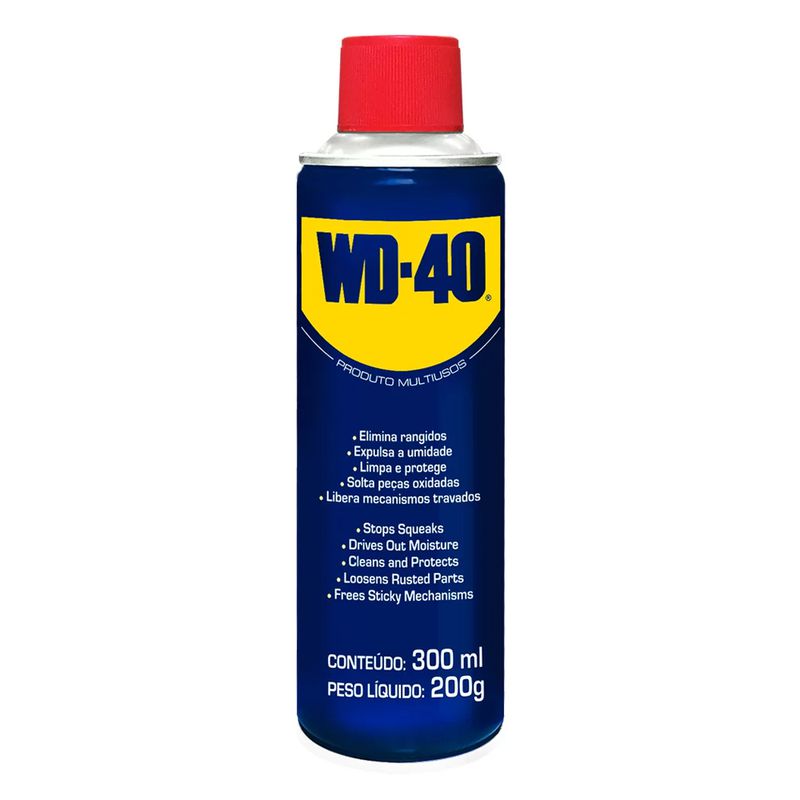Kit Óleo Desengripante WD-40 + Lubrificador de Correntes