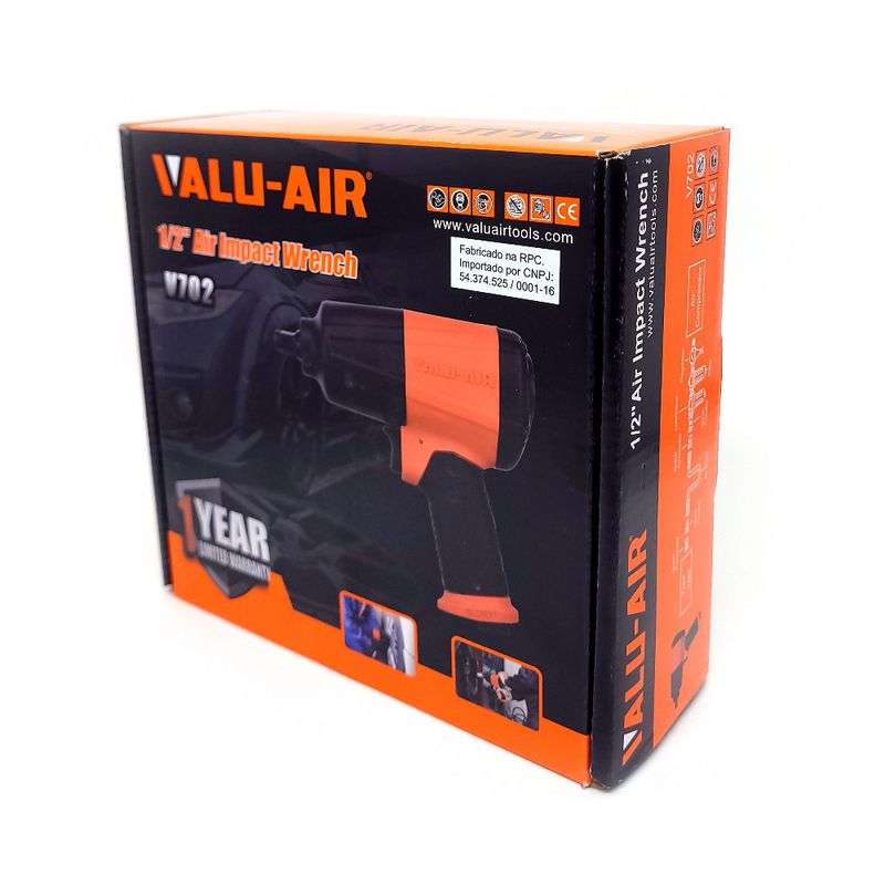 Chave de Impacto Pneumática 1/2'' V702 - AEROPRO