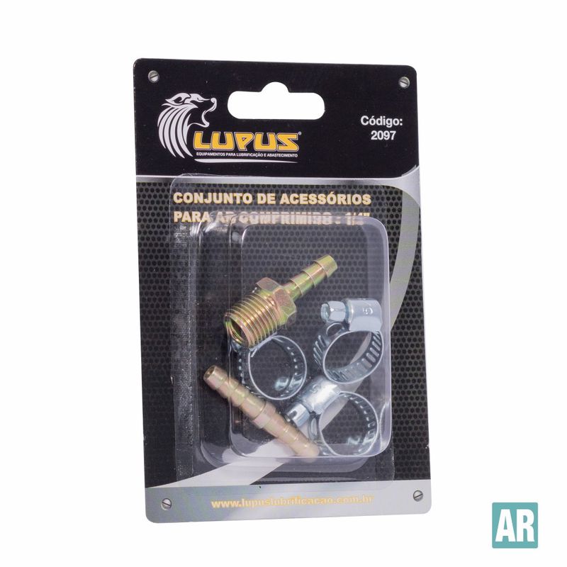 Conjunto de Acessórios Para Ar Comprimido 1/4'' 5 Peças 2097 - LUPUS