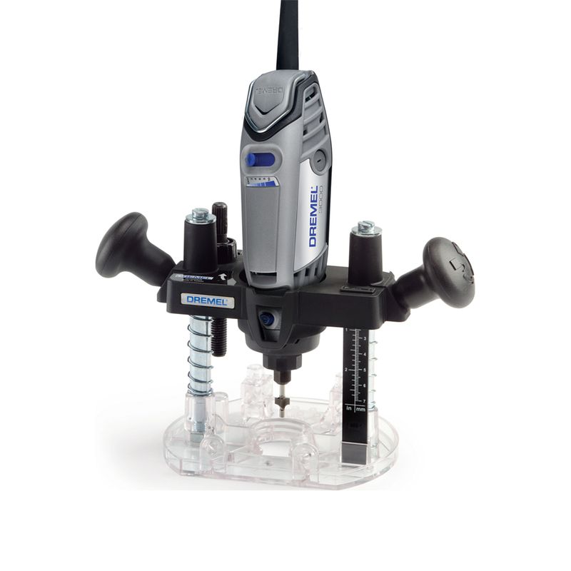 Kit Dremel Micro Retífica 3000 + Base + Guia + Estação de Trabalho + Mesa + Acoplamento de Serra