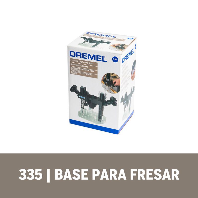 Kit Dremel Micro Retífica 4000 + Base + Fresa 
