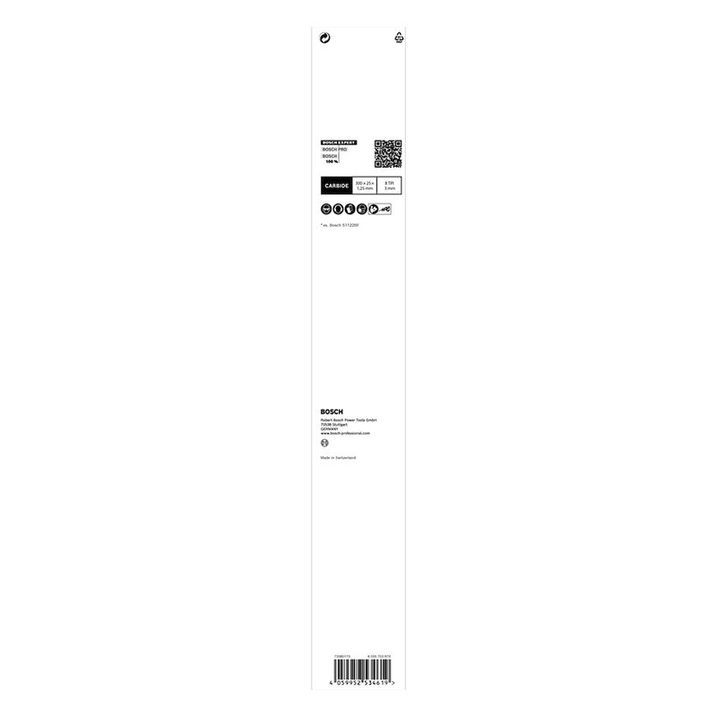 Lâmina de Serra Sabre Bosch EXPERT S1255CHC Thick Tough Metal