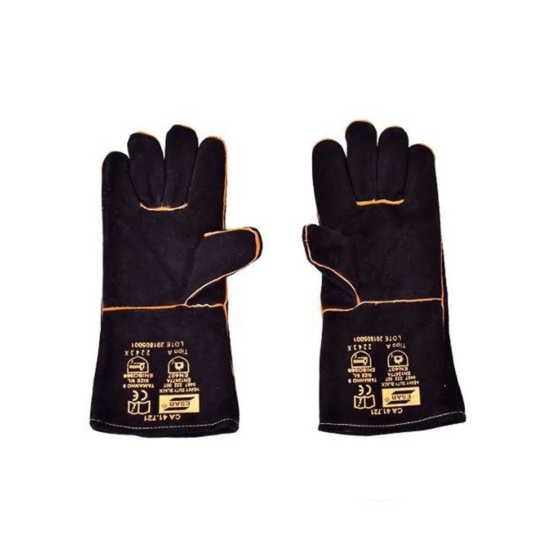 Luva de Soldagem Heavy Duty Black 742330 - ESAB 