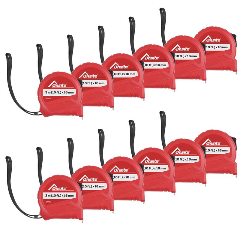Trena em ABS 3 metros (3m x 16mm) 12 peças Onsite 