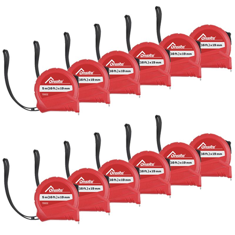 Trena em ABS 5 metros (5m x 19mm) 12 peças Onsite 