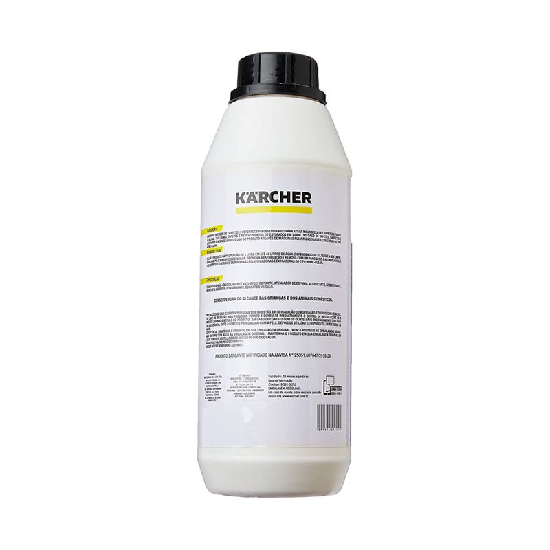 Detergente Limpa Carpetes e Estofados 1L - Kärcher 