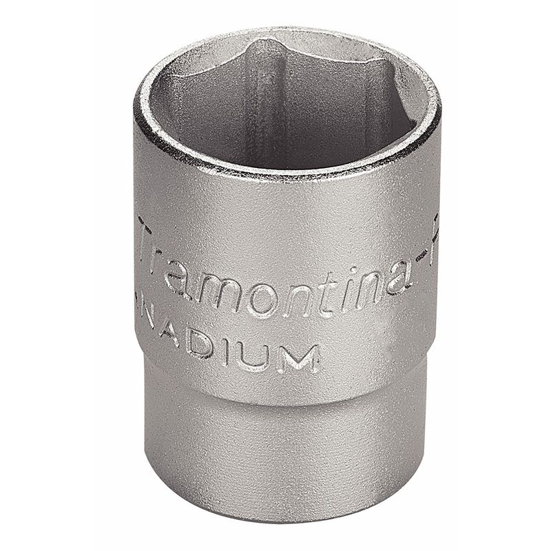 Soquete Sextavado em Aço Cromo Vanádio 3/4" - Encaixe 1/2'' - Tramontina Pro