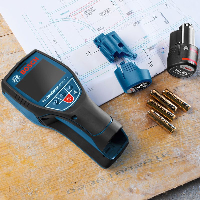Detector e scanner de parede Bosch D-TECT 120