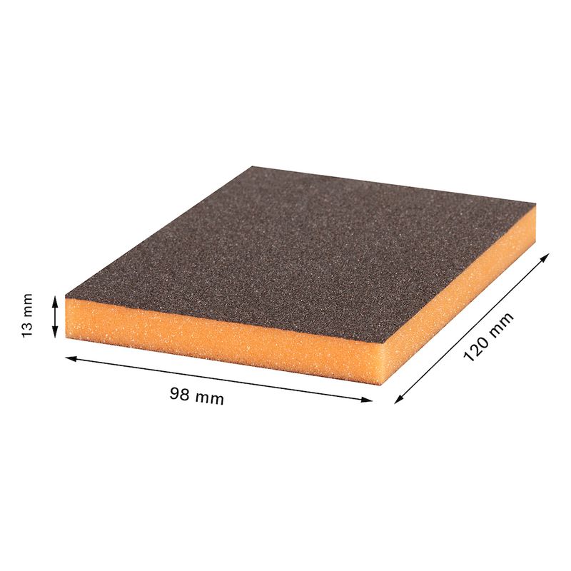 Esponja Abrasiva Bosch EXPERT S473 98x13x120mm Medium