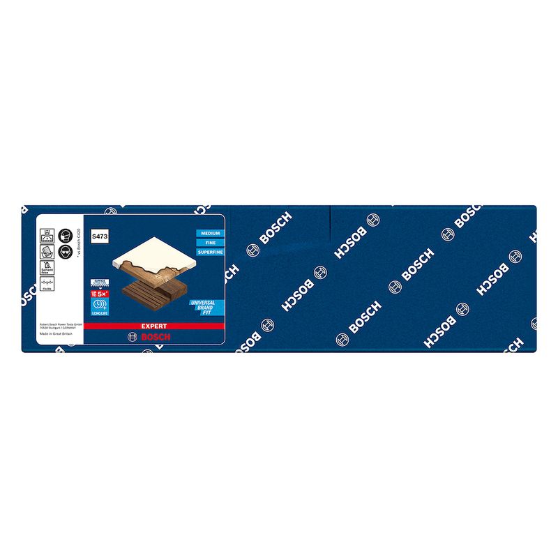 Esponja Abrasiva Bosch EXPERT S473 98x13x120mm Superfine