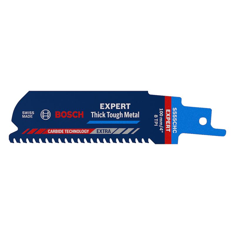 Lâmina de serra sabre Bosch EXPERT S555CHC Thick Tough Metal