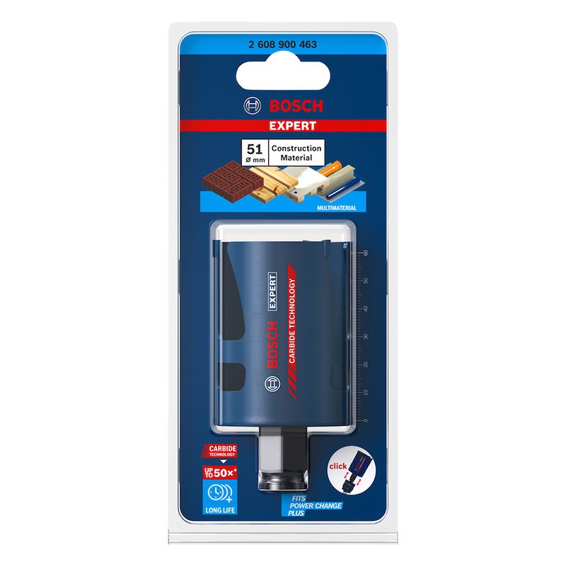Serra copo Bosch EXPERT Construction Material 51 mm, 2''