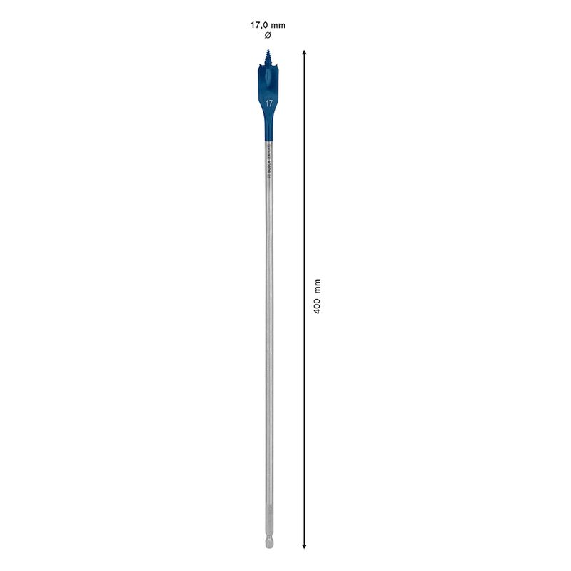 Broca para madeira Bosch EXPERT Self Cut Speed 17 x 400mm