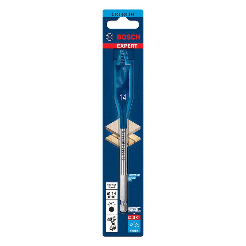 Broca para madeira Bosch EXPERT Self Cut Speed 14 x 152mm