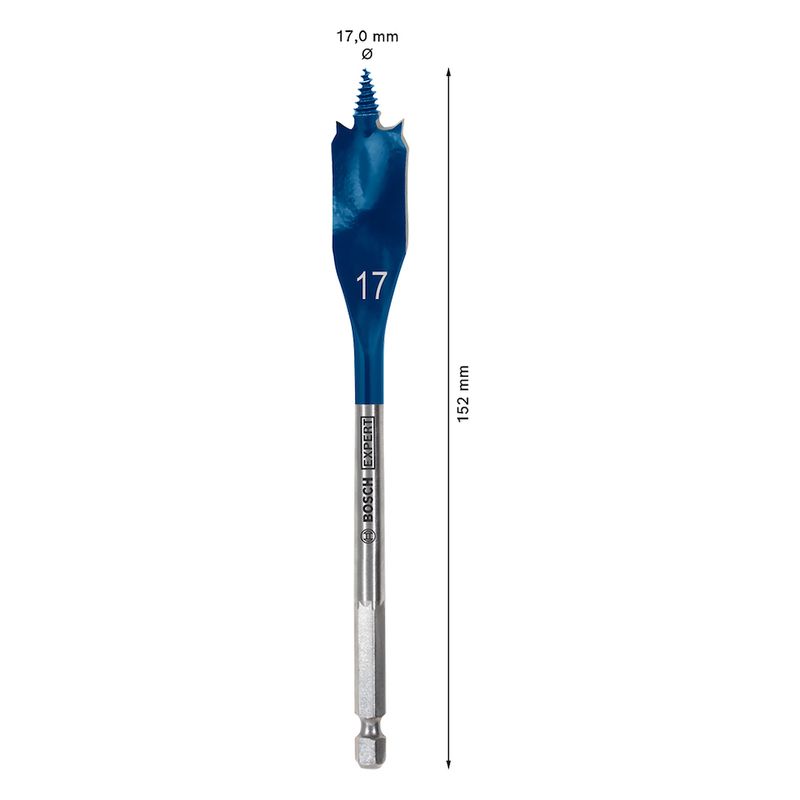 Broca para madeira Bosch EXPERT Self Cut Speed 17 x 152mm
