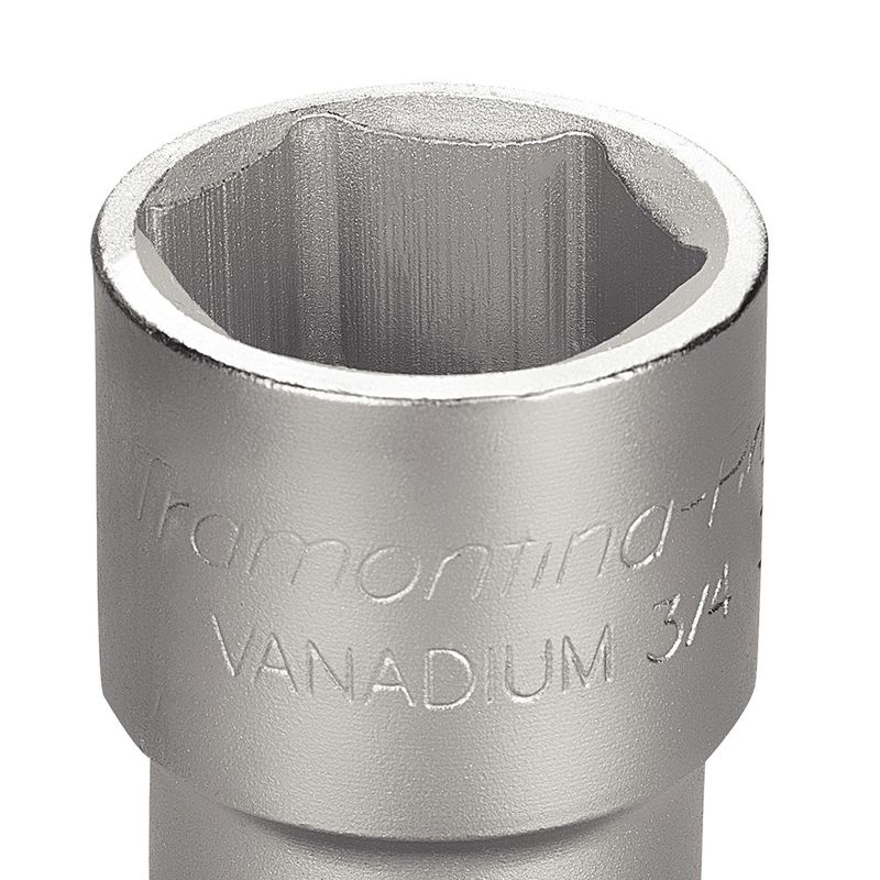 Soquete Sextavado em Aço Cromo Vanádio 32 mm - Encaixe 3/4'' - Tramontina Pro