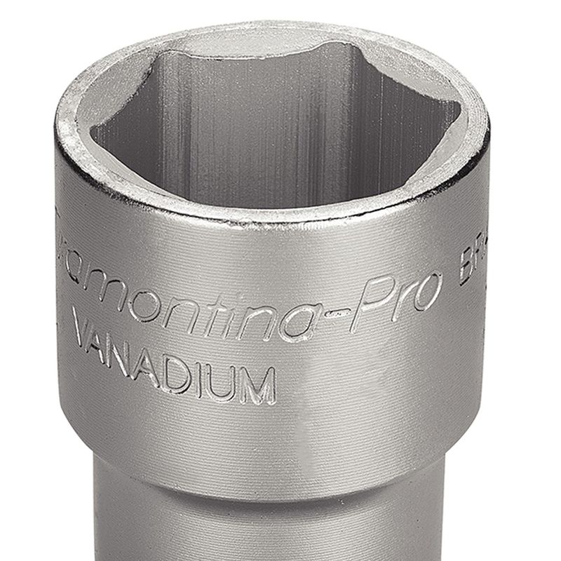 Soquete Sextavado em Aço Cromo Vanádio 1.1/8'' - Encaixe 3/4'' - Tramontina Pro