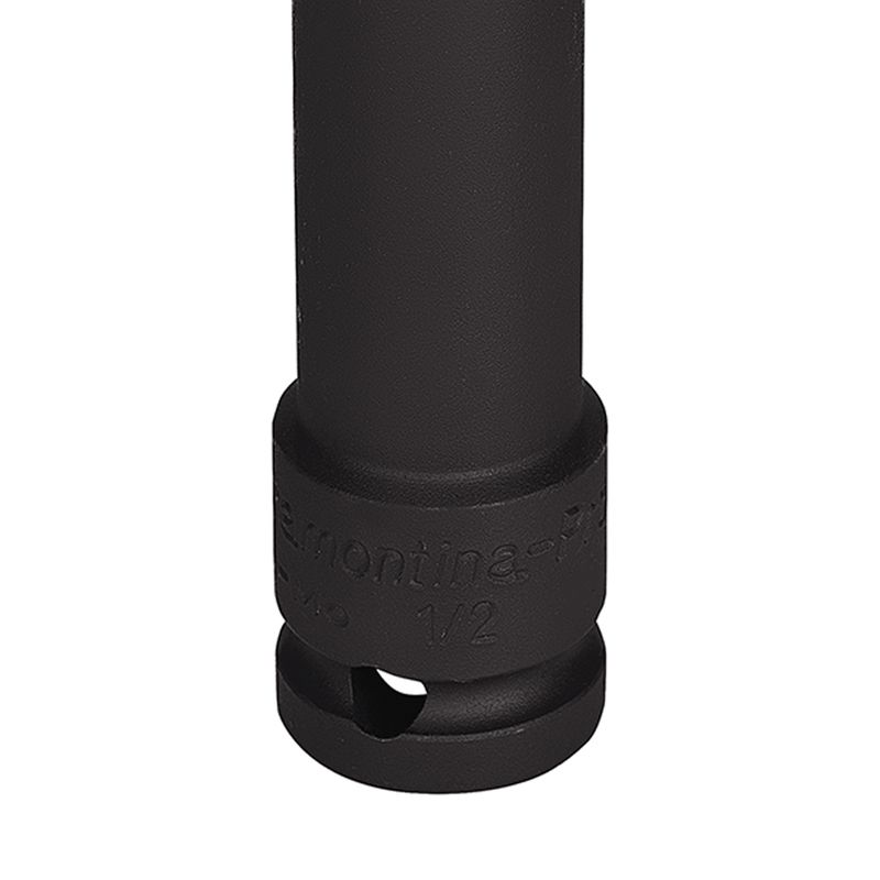 Soquete de Impacto Sextavado Longo em Aço Cromo Molibdênio 19 mm - Encaixe 1/2'' Tramontina PRO
