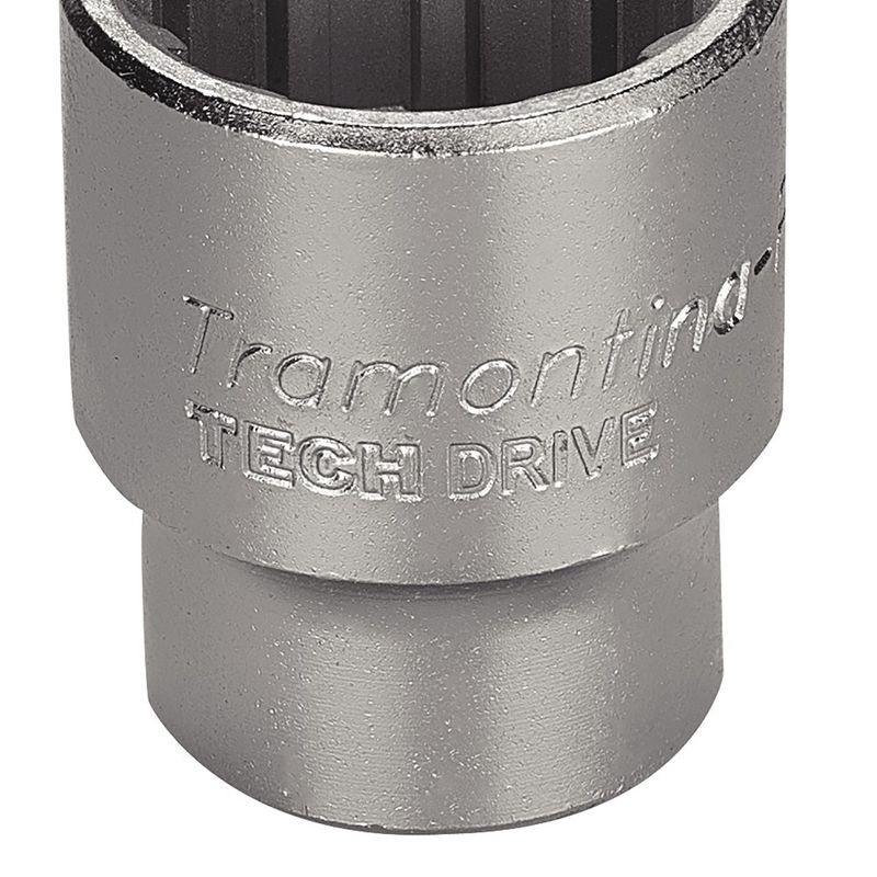 Soquete Techdrive em Aço Cromo Vanádio 30 mm - Encaixe 1/2'' Tramontina PRO